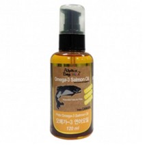강아지오메가3 노령견 120ml 연어오일 시니어, 단일제품