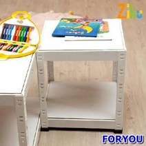 Foryou166 지후 프리미엄 2단 앵글선반 앵글 선반 철제 조립식, 화이트, 상세페이지 참조