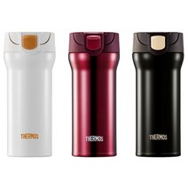THERMOS 일본 써모스 진공단열 보온 텀블러 JNM-360K, 블랙