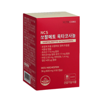뉴트리코어 옥타코사놀 NCS 쏘팔메토 600mg x 60캡슐, 상세페이지 참조, 상세페이지 참조