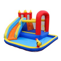 에어바운스 놀이터 가정용 선물 슬라이드 놀이기구 다기능 미끄럼틀 대형 에어바운서, 20191 360x370x230cm