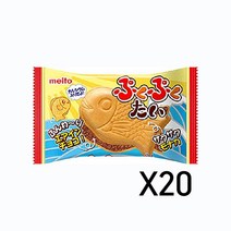메이토 푸쿠푸쿠타이 초콜릿 붕어빵 과자 20g 20개
