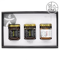 [맘스킹]창성 강원정선 고랭지 정선아리청 도라지청 2개인삼청 1개 선물세트, 단품