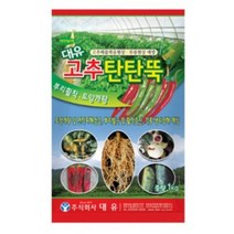 대유 고추탄탄뚝 고추 오이 토마토 호박 상추 열무 비료, 고추탄탄뚝 3kg, 1개