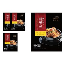 [잼잼쿡] 다모아 모아네 뼈다귀 해장국 600g x 4개