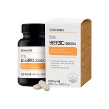 모어네이처 안심 비타민D 2000 IU, 60정, 1박스