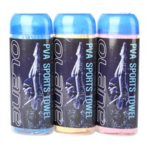 오레인 스포츠타올 습식타올 수영타올, 1개, 옐로우