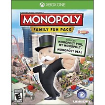 모노폴리 패밀리 펀 팩 Xbox One (보드게임 턴베이스 가족 전략 시뮬레이션 교육), 기본