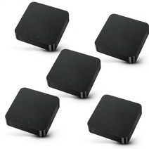 Tuya-스마트 게이트웨이 zigbee 블루투스 호환 메쉬 허브 알렉사고 오글 Tuya 스마트 응용 프로그램 음성 제어 사용, [05] 5pcs