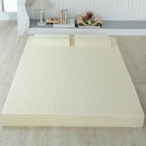 [천삼백케이] [럭스앤펀] [통몰드] 천연라텍스 매트리스 퀸 7.5cm (고밀도 95K)