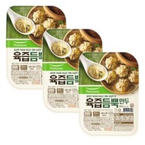 풀무원 육즙 듬뿍 만두 150gx3 고기만두 냉동만두, 1개