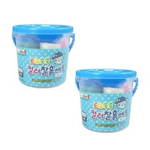 찰흙 ibis 1500 쑥쑥컬러찰흙세트 블루 1box 120개 11037 미술놀이 완구 -153EA givenus11406*8974135TR, 혼합