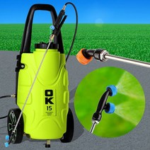 전동 분무기 농약 동력 고압 살수기 충전식 자동 농약통