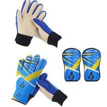 어린이 축구 골키퍼 장갑 Guantes De Portero 5-16 세 소프트 승마 스쿠터 Sp, [03] blue-15-16CM