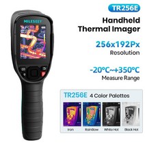 열화상카메라 MILESEEY TR256E /B 열화상 카메라 수리용 적외선 온도계 PCB 파이프라인 감지 256X192368080, 02 TR256E