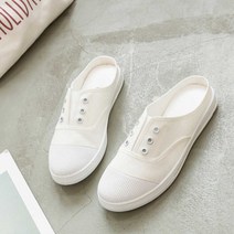 예쁜 스니커즈 여자 뮬운동화 쇼핑 봄나들이 패션:No4227ea