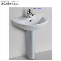 대림바스세면기 CL-106A 자동폽업+트랩포함/무료배송, 대림정품자동폽업, 바닥배수용아이트랩