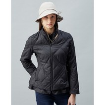 골프 여성 프리미엄 Classic블랙 퀼팅 패딩 점퍼 DNJU2A151BK