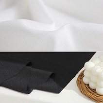 소잉데일리]롤 접착 심지 모음 멀티 커버링 가방 소잉 의류 소품 원단 천, 02. 롤 커버링심지, 02)블랙 97568