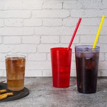 DC 원형 물컵 7size 카페 식당 업소용 뷔페 물컵 음료수컵 플라스틱컵, 80DC (230ml), 청색, 1개