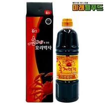 [미래웰푸드] 홍일식품 홍일점 선물용-홍게 맛장 소스(골드) 900ml/맛간장 만능요리