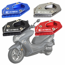 KYMCO 전용 사이드스탠드클립 다운타운 익사이팅 전용 스탠드커버, 골드