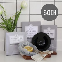 [올데이니트 하루하루 깨끗한 생분해 싱크망 SET] 간편한 싱크대배수구 음식물비우기 바로톡 제로웨이스트 배수구거름망, 60매