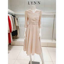 [린 LYNN] (L523) 브이넥 퍼프슬리브 원피스 (LGOPME9900LPI))