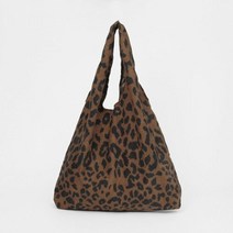 에코백 캔버스가방 숄더백 데일리가방 호피무늬가방