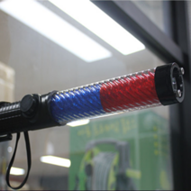 경광봉 안전봉 4in1 멀티 LED 신호봉 레드화이트