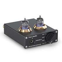 Fosi Audio Box X2 턴테이블 프리 앰프 용 포노 프리 앰프 MM 포노 그래프 프리 앰프 게인 기어가있는 미니 스테레오 오디오 Hi-Fi 프리 앰프 DC 12V 전원 포함
