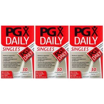 네추럴팩터스 PGX 데일리 싱글 스틱 2.5g 식이섬유 잔탄검 알긴산나트륨 30포 3개