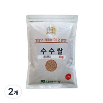 대한농산 수수쌀, 2kg(1개), 2개