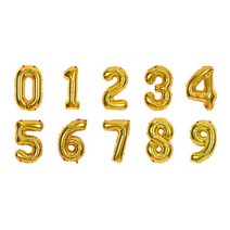 골드 숫자풍선 약 35cm 0~9 은박 생일파티 생일 아들생일 딸생일 풍선 홈파티 어린이집 소품 꾸미기 셀프백일 셀프돌상 나이 연말파티 크리스마스 2021 2020 상냥한오복씨, 0