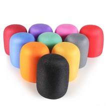 리플렉션필터 방송용방음부스 음악프로듀싱 표준 마이크용 폼 마이크 앞유리-마이크용 팝업 필터로 사용 마이크 두꺼운 ktv 스폰지 커버, 푸른