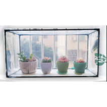 가정용 발코니 식물 온실 단열 미니 비닐하우스 화초, 단열커버 폭 130 높이 150cm 방풍