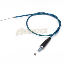 오토바이부품 튜닝 호환 악세사리 부품호환 모토크로스 스로틀 케이블 가속기 그립 피트 자전거 22mm 레이, 09 Blue line