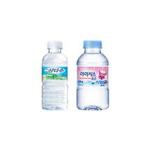 제주 삼다수 330ml 20개 + 롯데 아이시스 200ml 20개, 160개