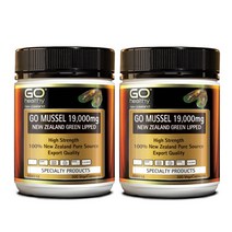 고헬씨 뉴질랜드 초록입홍합 그린머슬 고함량 19000mg 300캡슐 2개, 300정, 1개