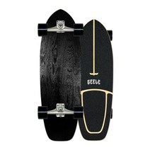 GEELE 30인치 입문용 카버보드 랜드서핑 서프스케이트보드 트럭 CX4 C7 워터본, 52