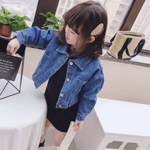 아기옷장 가을신상 B05.크롭데님원피스