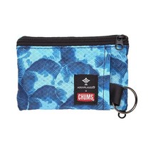 Chums Surfshorts 지갑 - 투명 ID 창이 있는 경량 지퍼 미니멀리스트 키링이 방수 Aque Flauge 옐로우핀 미니멀리스트147847