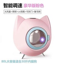 펫드라이룸 강아지 고양이 털말리기 건조기 현대 완전 자동 음소거 애완 동물 헤어 드라이어 가구 지능형, 02 B