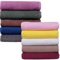 수건1번지 미용실 업소용 로베르타 국산미용70 31*76cm 70g 10매, 군청