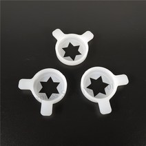 아이스크림 부품 교체 설치 소프트 기계 플라스틱 노즐 뚜껑 액세서리 용 3 헥사 그램 모델링 캡 예비 29mm 내경