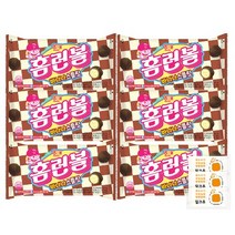해태 홈런볼 바나나스플릿 49g(+밀크츄 3개 증정), 6개
