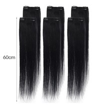인모피스 60cm 숱보충용 6피스 (A)(2핀x6pcs), 2핀x6pcs, #4