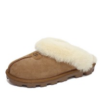 [Ugg(shoes)] 어그 코케트 털슬리퍼 체스트넛 여자 양털 스웨이드 실내화 신발 미국