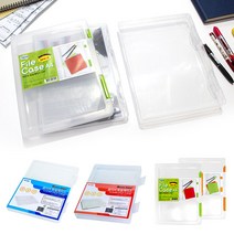 카파맥스 A4 러브잇화일케이스 투명서류케이스, 러브잇화일케이스 40P(색상랜덤)