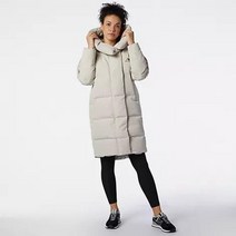 뉴발란스 애슬래틱 패딩 팀버울프 화이트 윈터라이즈드 롱 다운 재킷 Athletics Winterized Long Down Jacket